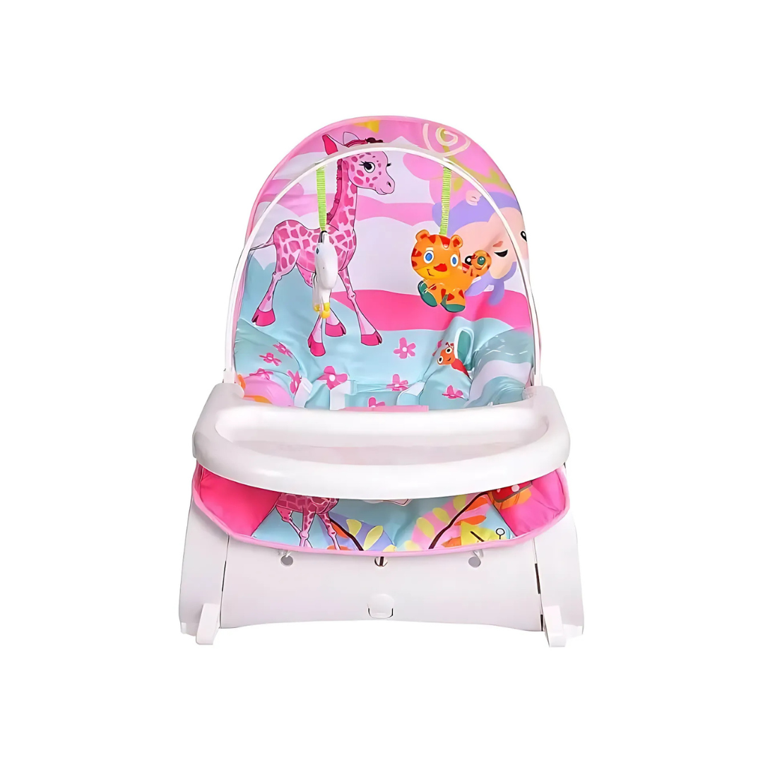 Portable Baby Rocker with Feeding Tray