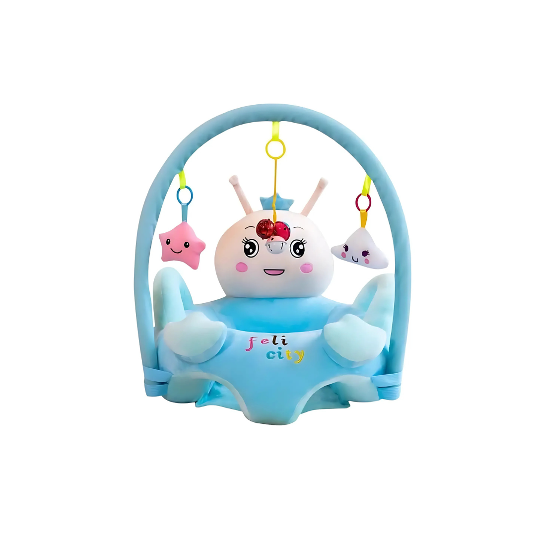 Kids Plush Chair Baby Seats Sofa With Game Pole