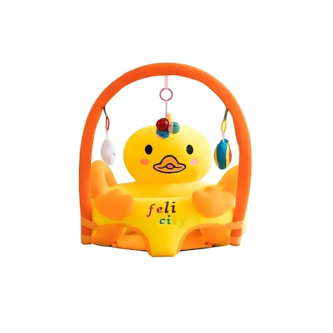 Kids Plush Chair Baby Seats Sofa With Game Pole