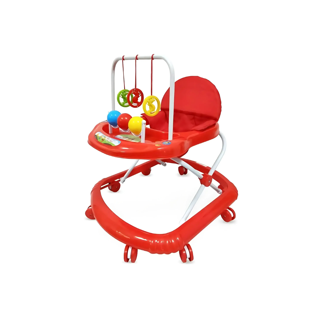 Foldable 360 Degree Rotating Wheels Baby Walker
