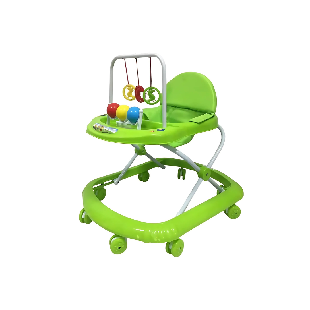 Foldable 360 Degree Rotating Wheels Baby Walker