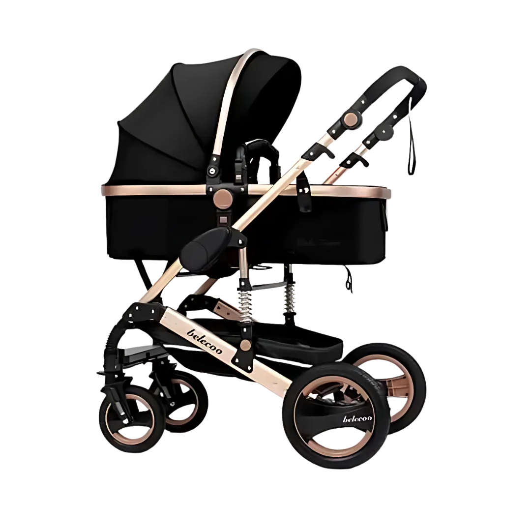 2 in 1 Foldable Pram Baby Stroller
