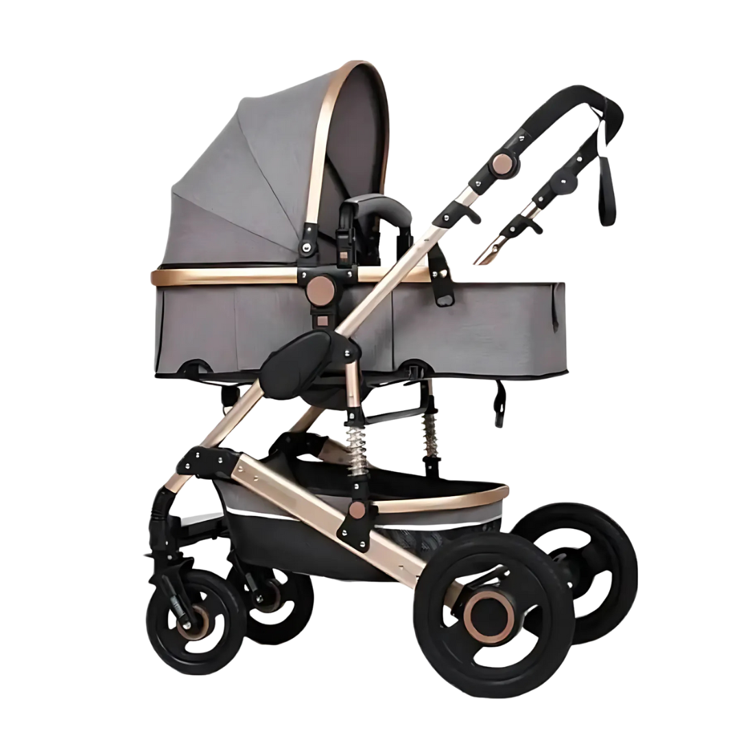 2 in 1 Foldable Pram Baby Stroller