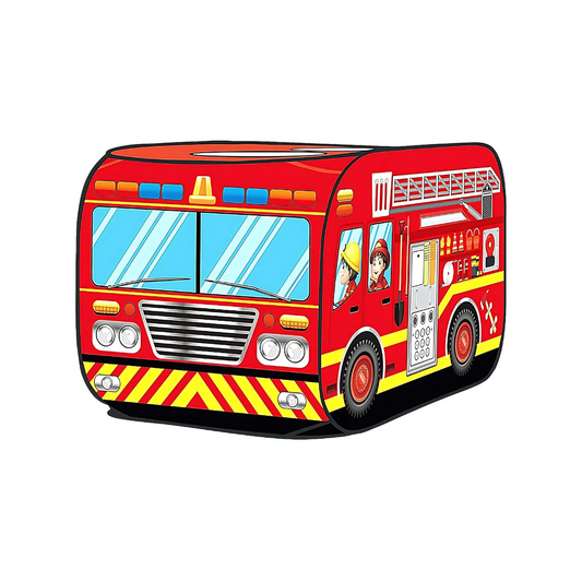 Kids Fire Truck Pop Up Tent