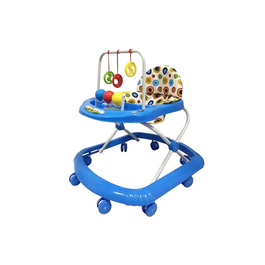 Foldable 360 Degree Rotating Wheels Baby Walker