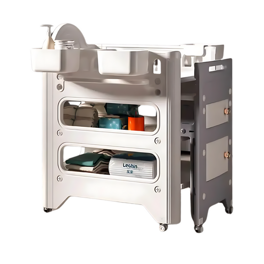 Multifunctional Bathroom Baby Pull-out Diaper-Changing Table