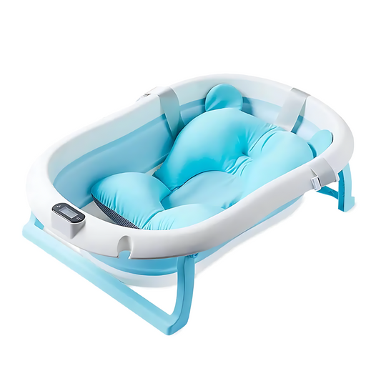 Foldable Baby Bathtub with Temperature Sensor